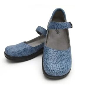 ALEGRIA KYRA FLORA BLUE MARY JANE SIZE 36